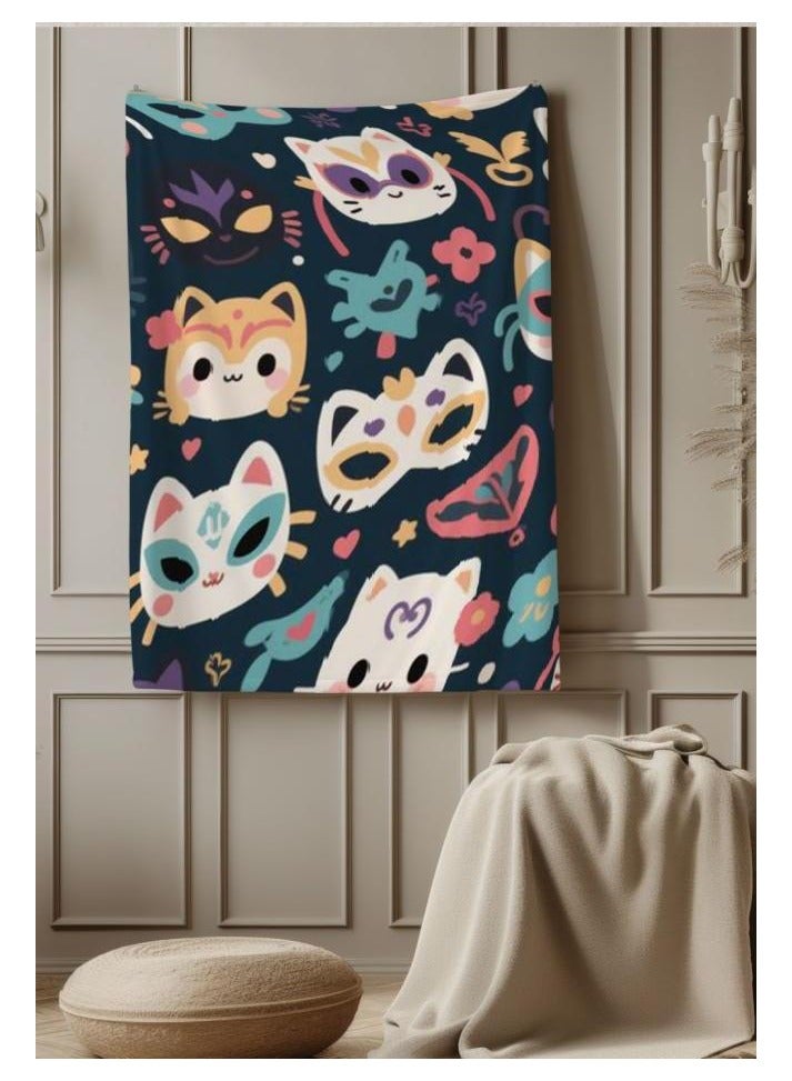 general Flannel thin blanket (warm and comfortable, suitable for sleep, gaming, dust removal and sandproof) 150cm*200cm - 353 - Image 1