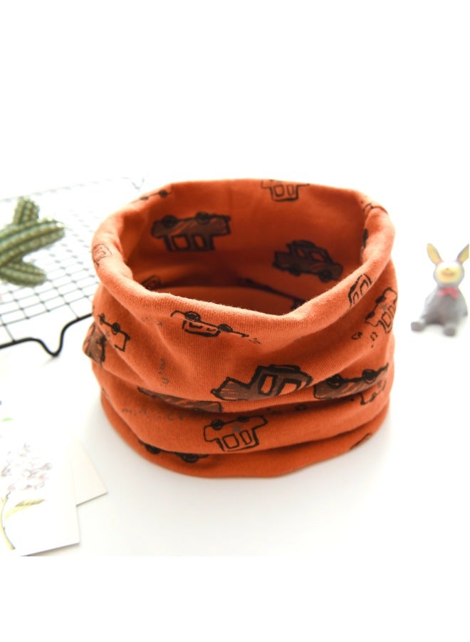 Fall/winter New Children's Scarf Collar Korean Warm Windproof Printed Baby Scarf Jd A Generation Of Hair