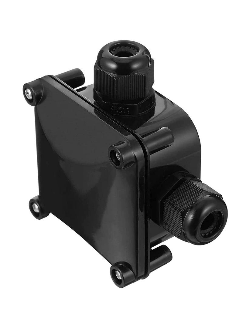 Barakah Waterproof External Junction Box 5pcs Plastic Waterproof Electrical Junction Box Waterproof IP68 3 Way Outdoor Cable Connectors Power Cord Connector Protection - Image 4