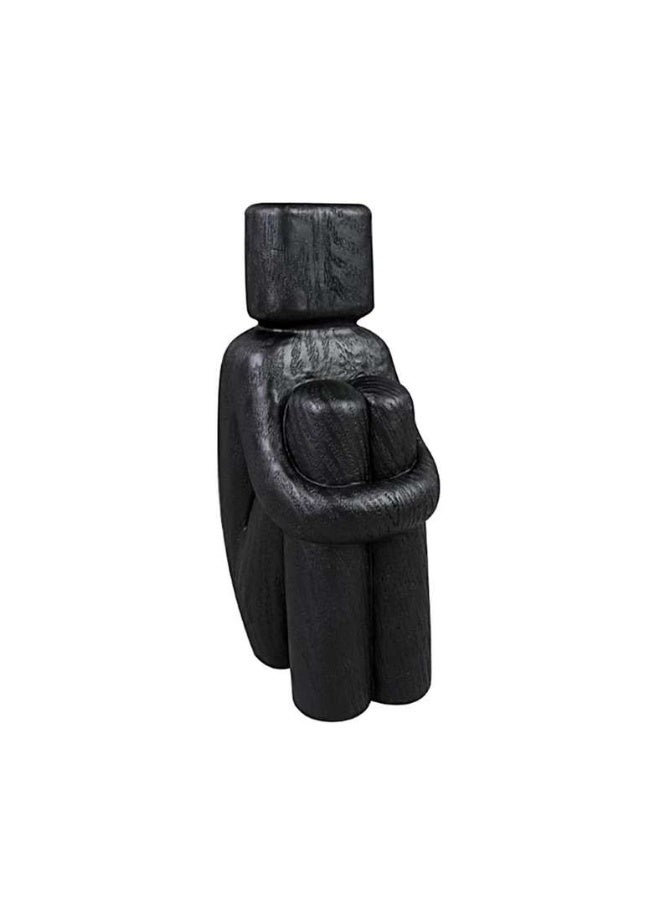 Pan Home Merlo Polyresin Human Decor Figurine - Black - Image 3