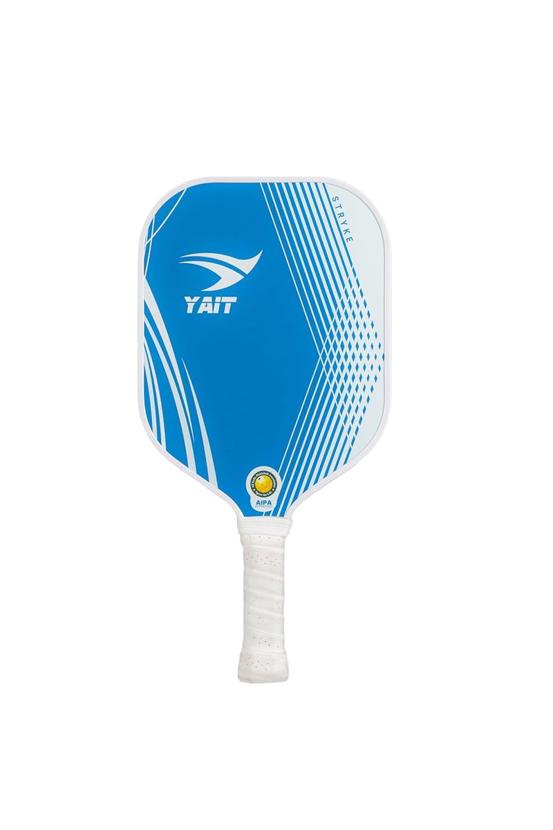 YAIT Sports Stryke Pickleball Paddle | 13 mm Fiberglass Surface | Highly Dense 8 mm PP Honeycomb Core | Highly Durable Pickleball Paddle | AIPA Approved Pickle Ball Racket of USAPA Standards - Image 1