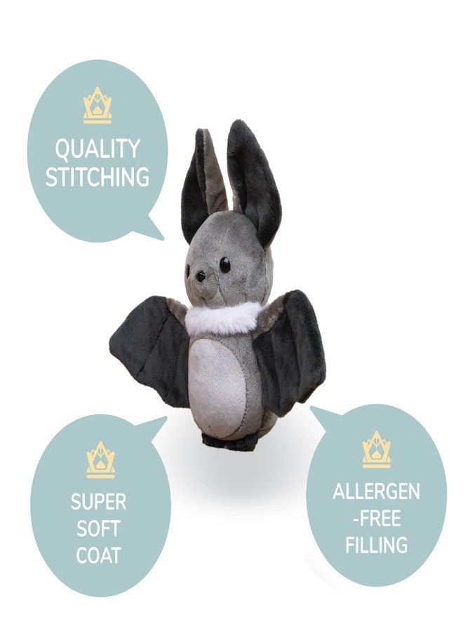 Bellzi Bat - Cute Stuffed Animal Plush Toy - Adorable Soft Bat Toy Plushies and Gifts - Perfect Present for All Ages - Batti - Image 3