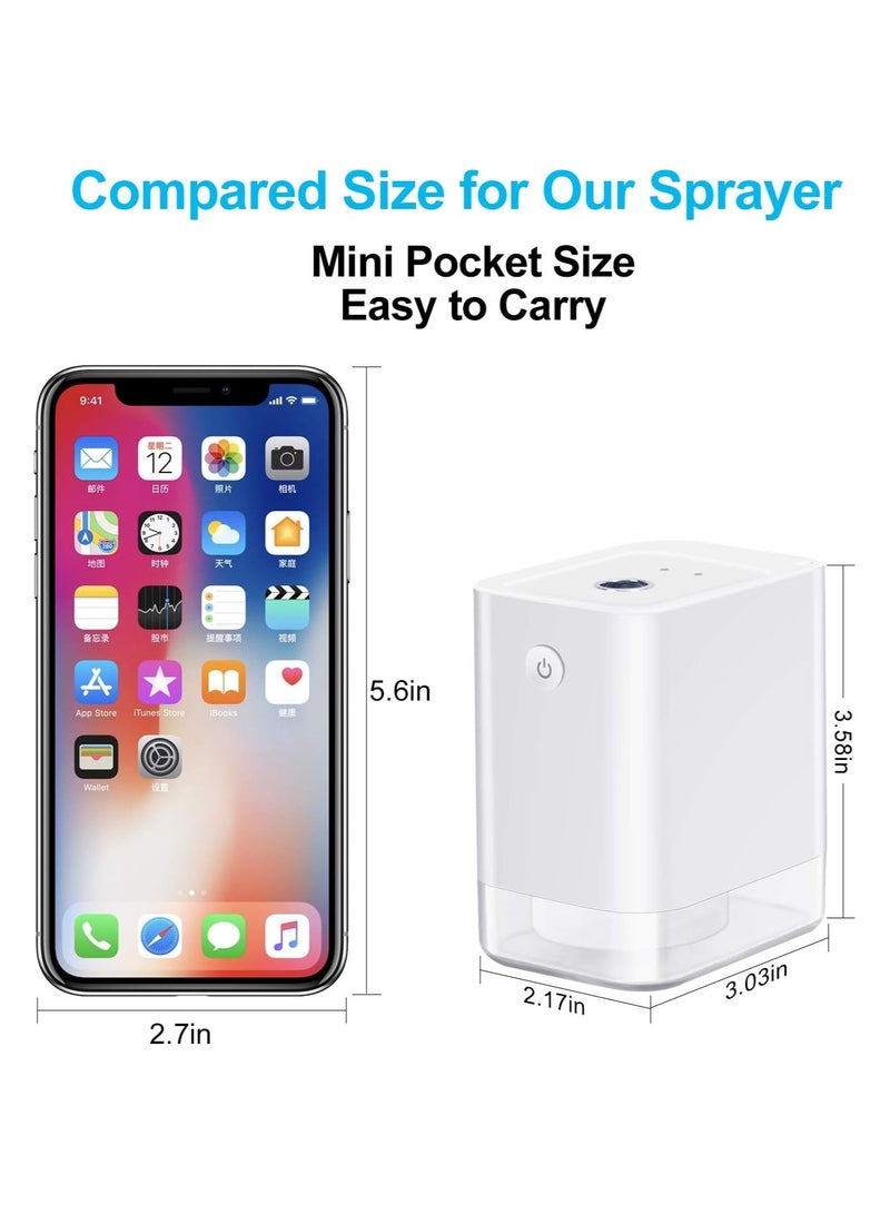 Automatic Touchless Hand Sanitizer Dispenser, Portable Alcohol Spray Bottle for 70% Sanitizer, Ideal for Home, Hospital, and School Use, Mini Sterilizer for Convenient Hygiene. - Image 5
