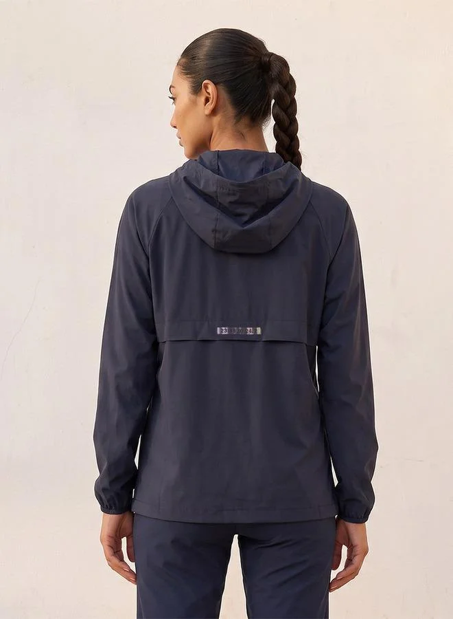 Splash Active BLACK Hooded Zipper Jacket for Women | Best Price UAE