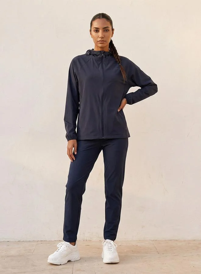 Splash Active BLACK Hooded Zipper Jacket for Women | Best Price UAE