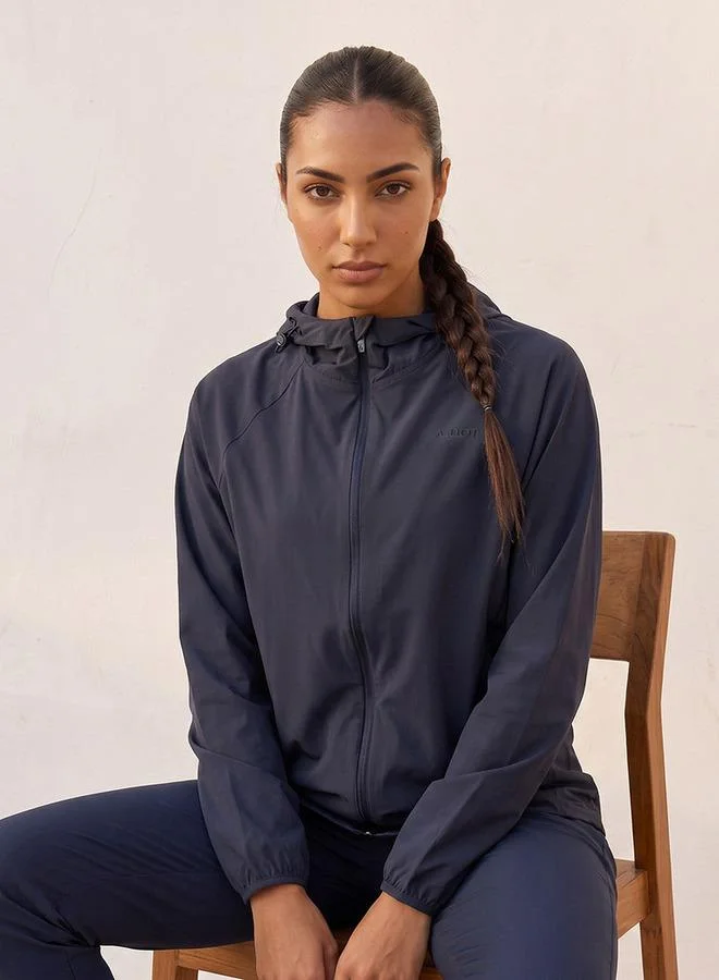 Splash Active BLACK Hooded Zipper Jacket for Women | Best Price UAE