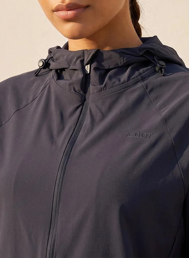 Splash Active BLACK Hooded Zipper Jacket for Women | Best Price UAE