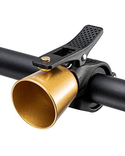 ROCKBROS Bike Bell Classic Bicycle Bell Mountain Bike Bells for Adults with Loud Sound and Fit for 0.87-1.25in/22.2-31.8mm Bicycle Handlebars - Image 1