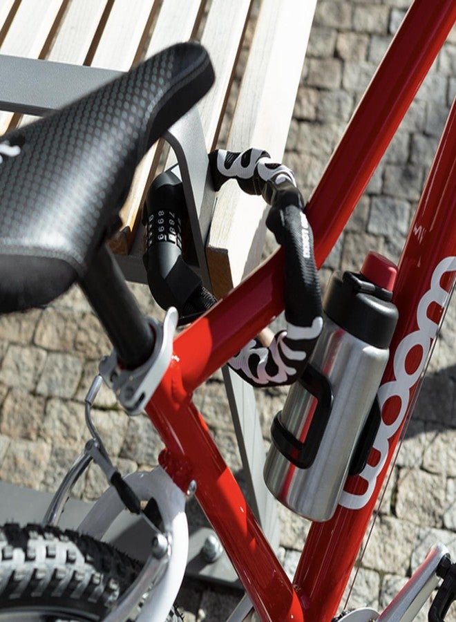 woom Lokki Bike Lock, Combination Children’s Bicycle Cable Lock, Hardened Steel Chain Safety Lock (24” Chain) - Image 5