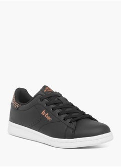 Lee Cooper Women's Panelled Sneakers with Lace-Up Closure  - Image 2