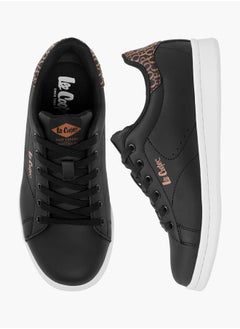 Lee Cooper Women's Panelled Sneakers with Lace-Up Closure  - Image 1