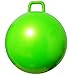 AppleRound Space Hopper Ball with Air Pump 22in55cm Diameter for Age 1013 Kangaroo Bouncer Hippity Hoppity Hop Ball for Taller Children Plain Color Green - Image 2