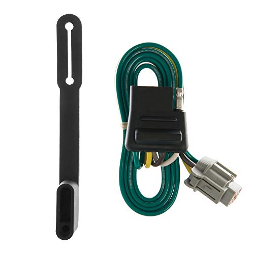 CURT 55244 Vehicle-Side Custom 4-Pin Trailer Wiring Harness, Fits Select Nissan Xterra - Image 1