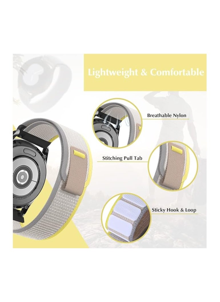 Generic - Alpine Loop Bands Sport Nylon 22MM Compatible with Samsung galaxy watch 3 45mm /watch 46mm/Gear S3/Huawei watch GT3 46MM/GT2E/GT2 Pro/GT2 46MM/Amazfit GTR 2/3/3 Pro/GTR4 - Image 1
