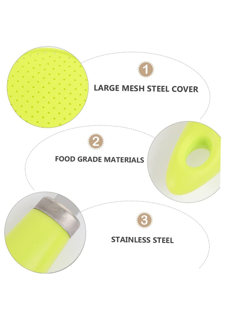 Generic Green Silicone Pot Lid and Splatter Guard for Stainless Steel Skillet Anti Spill Grease Cover Cooking Accessories  - Image 5