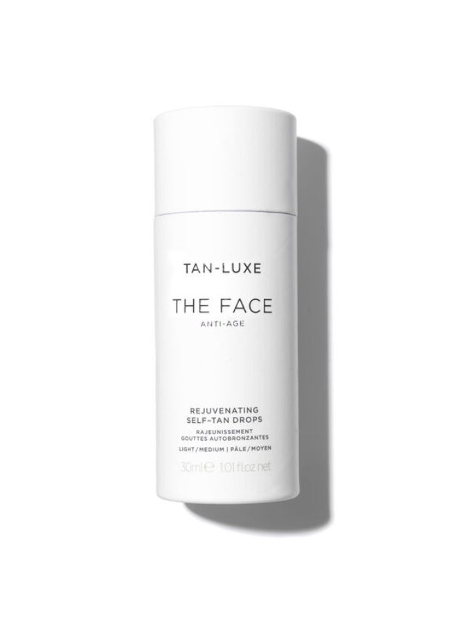 Tan-Luxe The Face Anti-Age Tan Drops light medium  30ML - Image 3