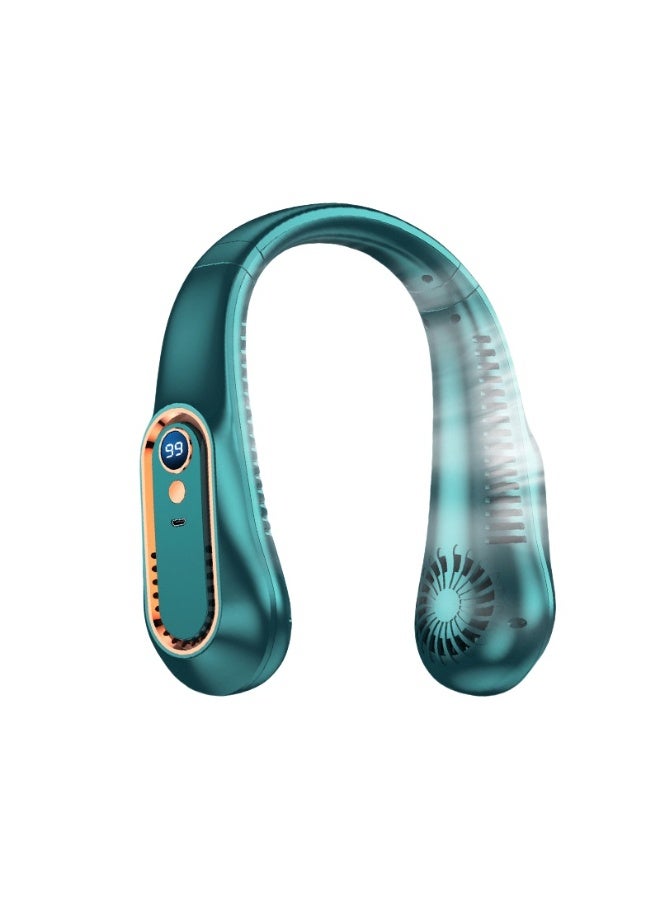 Nariele New USB Charging Long Range Cooling Hanging Neck Fan
