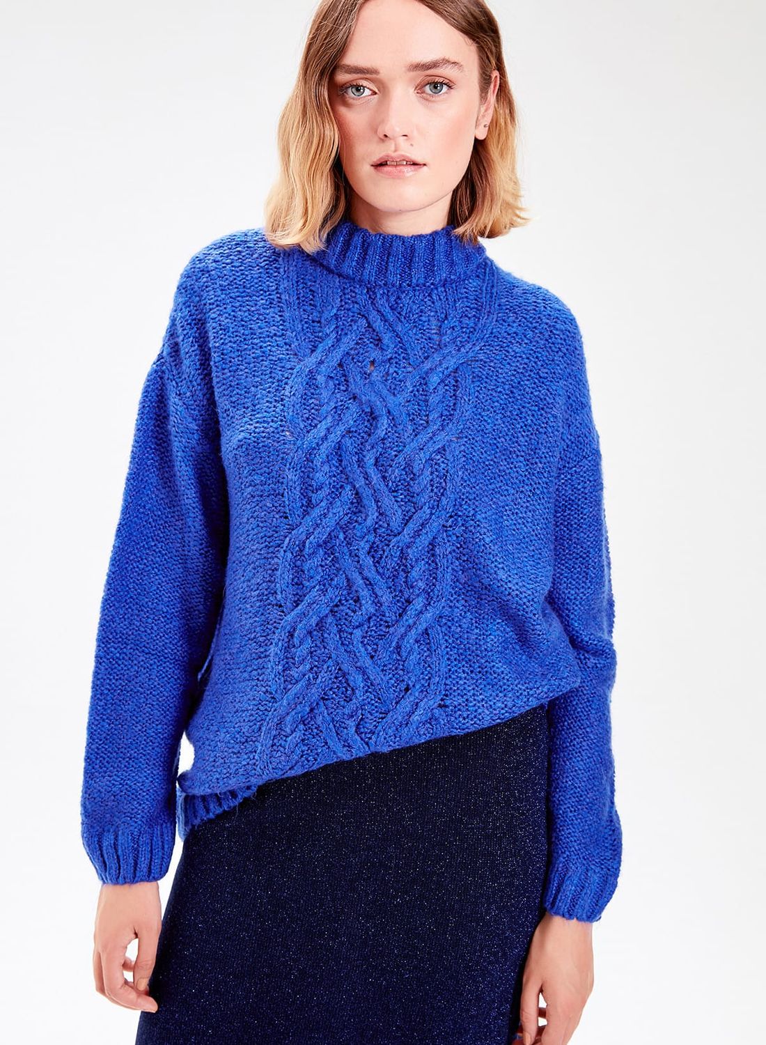 buy-trendyol-cable-knit-sweater