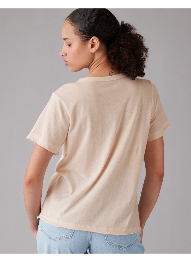 امريكان ايجل Crew Neck Printed T-Shirt  - Image 2