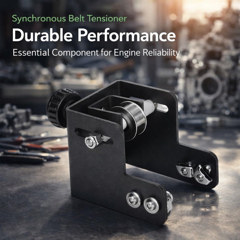 Black Aluminum Alloy Y Axle Synchronous Belt Tensioner 3D Printer Accessory Durable Easy Installation - Image 3