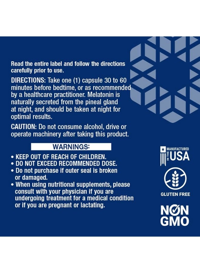 لايف إكستنشن ميلاتونين من لايف إكستنشن، 300 ميكروجرام، دعم لطيف للنوم، إيقاعات يومية صحية، دفاع خلوي، خالٍ من الجلوتين، غير معدّل وراثيًا، نباتي، 100 كبسولة - Image 3