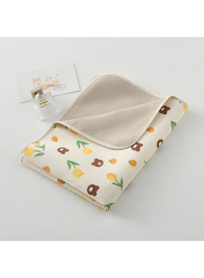 Baby Diaper Pad Washable Pure Cotton Class A Waterproof Breathable Baby Anti-urine Four Seasons Diaper Pad Aunt Period Physiological Pad