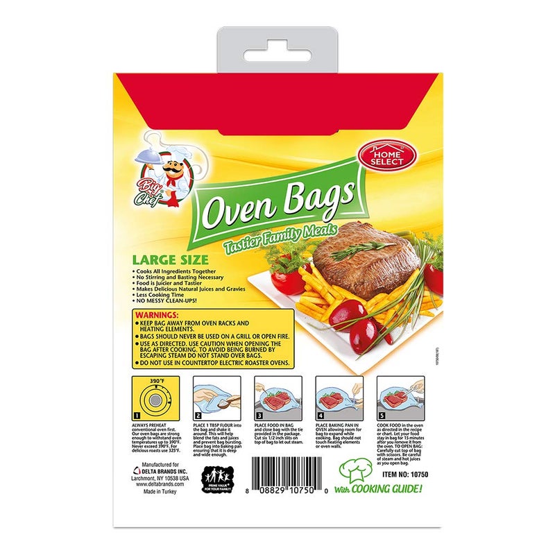 Home Select 10750-4 Oven Bags with 2 Bonus Bags (6 total) - Image 2