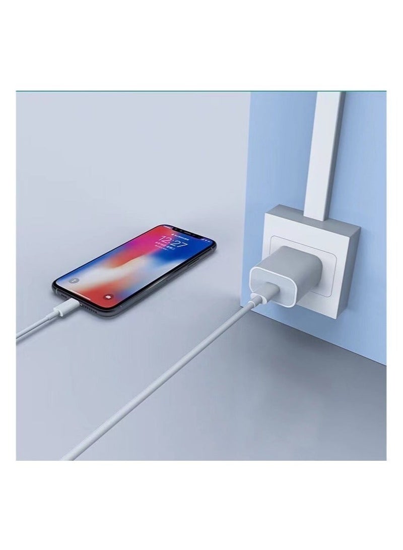 MUNTAQI 20W Original Phone Fast Charger With Cable For Apple iPhone - Image 4