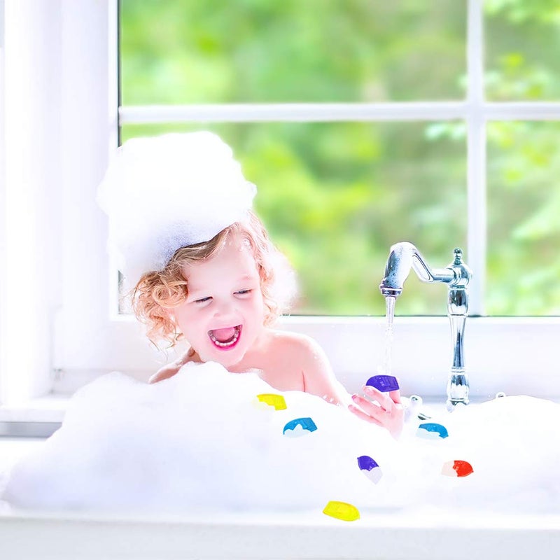 ArtCreativity قوارب ألعاب بلاستيكية قابلة للنفخ للأطفال، مجموعة من 36، ألعاب عائمة للحمام وحوض السباحة بألوان زاهية، ألعاب مائية صيفية للبحيرة والشاطئ وحوض الاستحمام، هدايا حفلات لطيفة للأولاد والبنات - Image 5