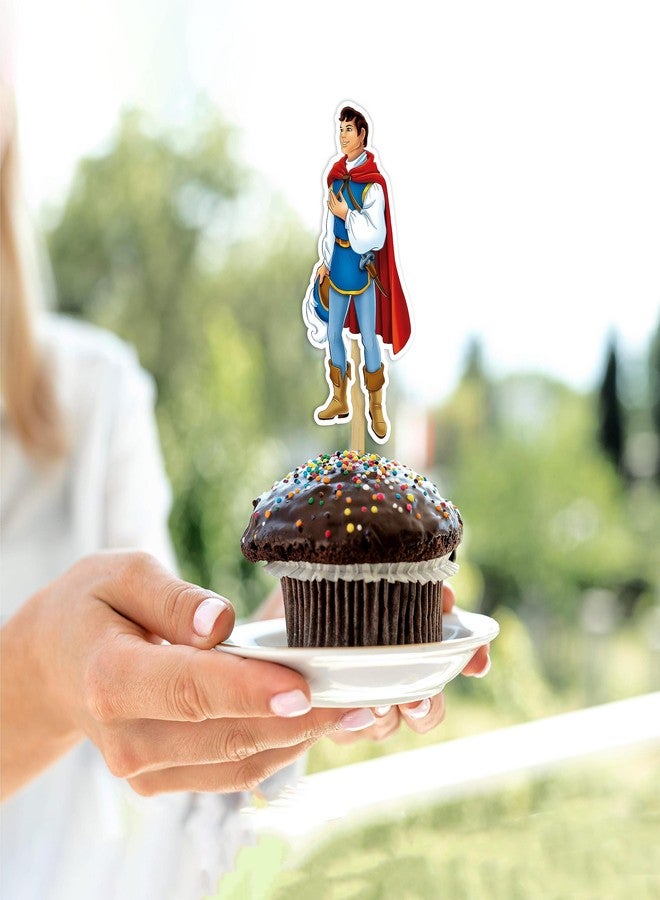 Seyal "Snw Whte and the Sevn Dwafs Cupcake Topper | Fairytale Party Decor | Enchanted Forest Theme | Classic Story Celebration | Magical Cake & Cupcake Decorations" - Image 4