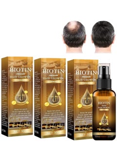 EELHOE Biotin Hair Growth Spray, Biotin Hair Growth Serum, Hair Growth Serums, Nourishing Hair Spray, Prevention of Hair Loss, Biotin Hair Loss Oil, Hair Growth Essential Oils, Nourishes Hair and Scalp (1PC)  - Image 3