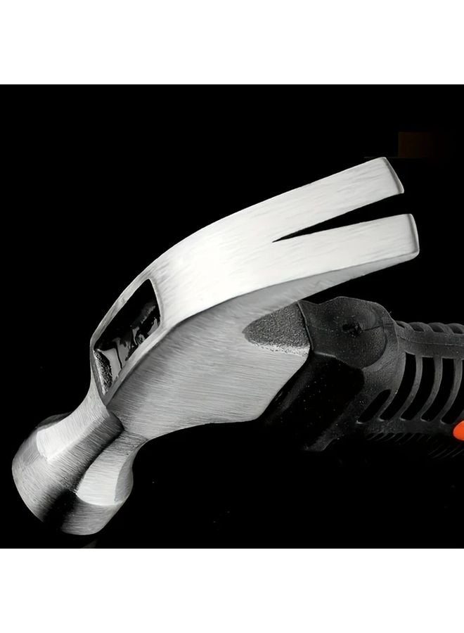 Black Carbon Steel Claw Hammer Small Woodworking Iron Household Hardware Tool - Image 5