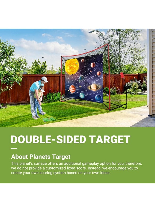 ROPODA - Golf Game,Golf Chipping Game, Giant Size Targets With Chipping Mat, Golf Chipping Practice Mats, Stick And Chip Golf Game, Indoor Outdoor Games-Choose Classic Or Darts - Image 1