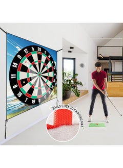 Golf Game,Golf Chipping Game, Giant Size Targets With Chipping Mat, Golf Chipping Practice Mats, Stick And Chip Golf Game, Indoor Outdoor Games-Choose Classic Or Darts - pzsku/Z94F819798E1FEF6707A2Z/45/_/1734347179/f1342058-d76b-4430-bf60-f01c864d0c8a