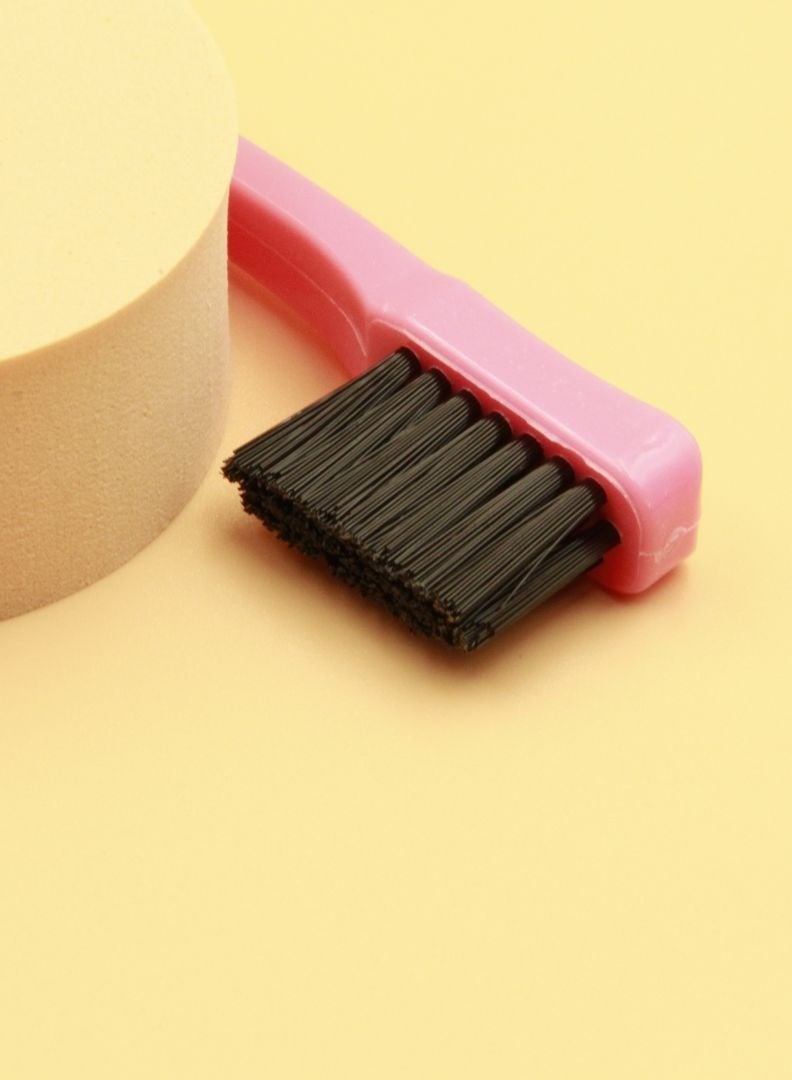 Prime Hair Brush Professional Detangler Superbrush Scalp Massage Comb Paddle Vented Brush for All Hair Types for Men and Women + Hair Edge Brush Eyelash Comb Edge Control Brush Styling Eyebrow Brush - Image 3
