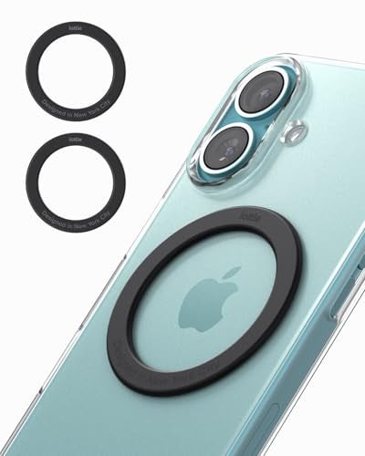 iOttie Universal MagSafe Ring Adapter for Android 2 Pack Magnetic Adapter Ring Compatible with MagSafe Accessories Wireless Chargers Adhesive Magnetic Conversion Kit for Apple iOS Android - Image 1
