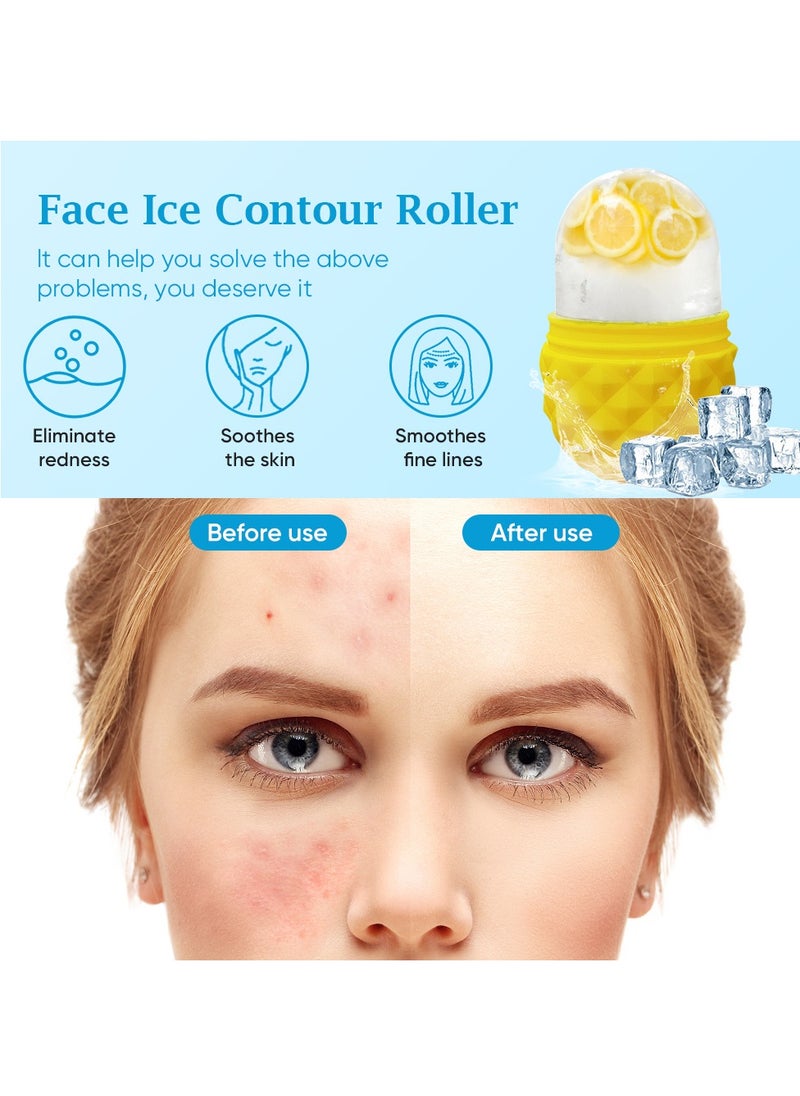 Prime by javaudan Ice Mold Ice Maker for Face with Anti-Leak& Drip System, Contour Cube Ice Roller, Silicone Ice Holder for Face Ice Face Roller Skin Care Tools Gift for Women  - Image 5