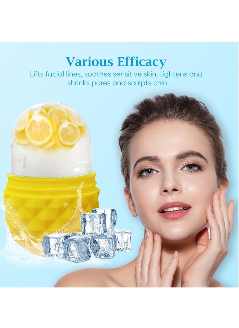 Prime by javaudan Ice Mold Ice Maker for Face with Anti-Leak& Drip System, Contour Cube Ice Roller, Silicone Ice Holder for Face Ice Face Roller Skin Care Tools Gift for Women  - Image 3