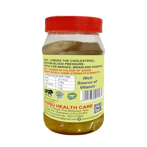 Sansu Bamboo Murabba | Bans Ka murabba | Helps Increasing Height Growth | Bans Ka Murabba 500 gm Pack | Bamboo Shoots Murabba Good for Health - Image 2