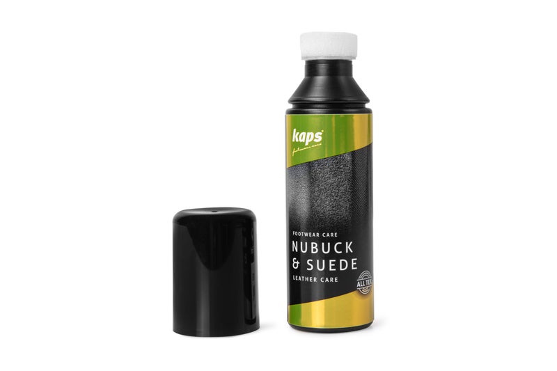 Kaps Shoe Conditioner For Nubuck And Suede, With Sponge Applicator, Nubuck Suede Care, 7 Colors (118 - Black) - Image 1