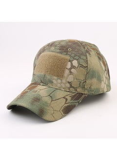 Tactical Camo Baseball Cap Sports Python Pattern Jungle Python