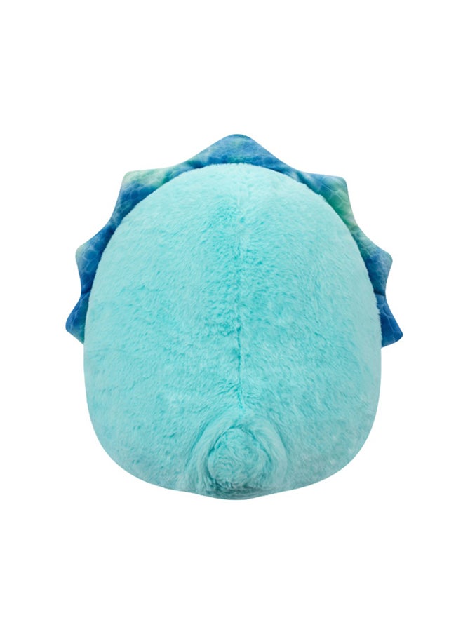 Squishmallows - 12 inch Malik Blue Triceratops Fuzzamallow , Officially Licensed Kellytoy Plush Toy, Colorful Soft Toy, Gift for Kids, Girls & Boys Washable Squishy Stuff Toy Multicolor All Age - Image 1