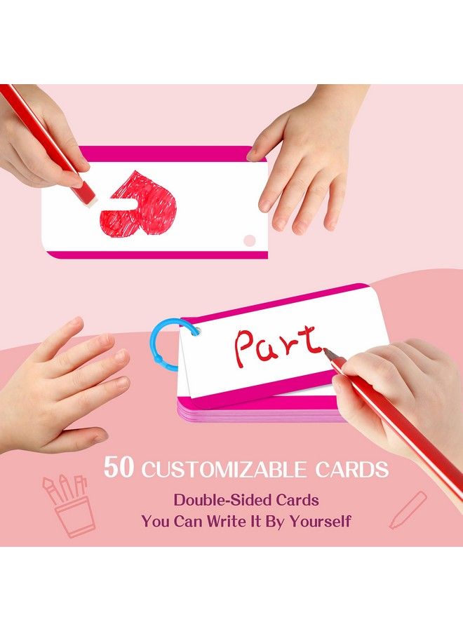 SpriteGru 305 Flash Cards, Include 250 Dolch & Fry Sight Words With Sentences Plus 50 Blank Flash Cards And 5 Index Cards, Educational Word Reading Flash Cards For Preschool, Kindergarten, 1St, 2Nd, 3Rd Grade - Image 5