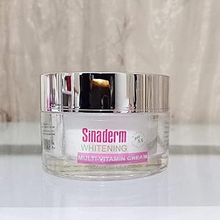 Sinaderm Whitening Multi-vitamin Cream with Vitamin E Oil, 50 ml - Image 2