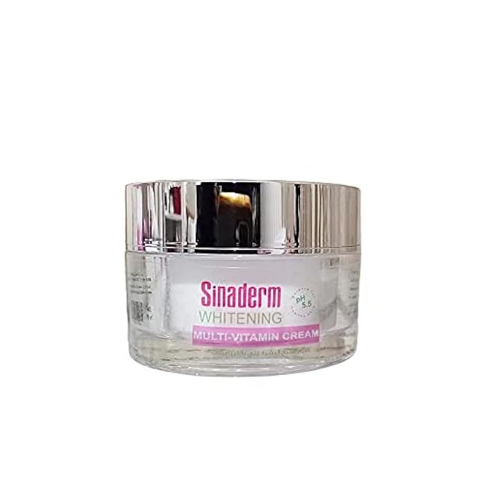 Sinaderm Whitening Multi-vitamin Cream with Vitamin E Oil, 50 ml - Image 1