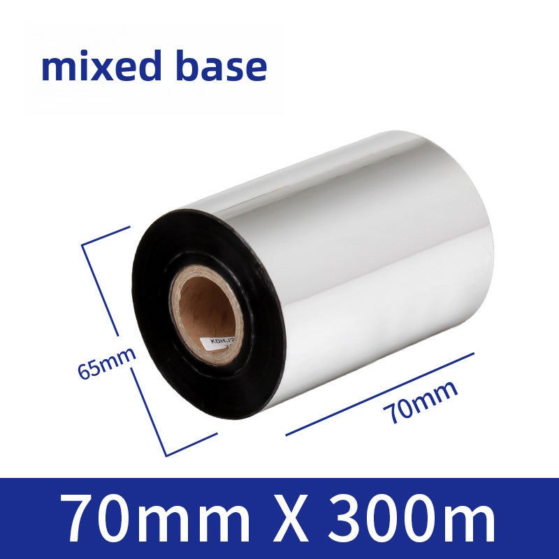 Generic Cherry Blossom Wax Resin Ribbon Custom Thermal Transfer 70*300m mixed base 