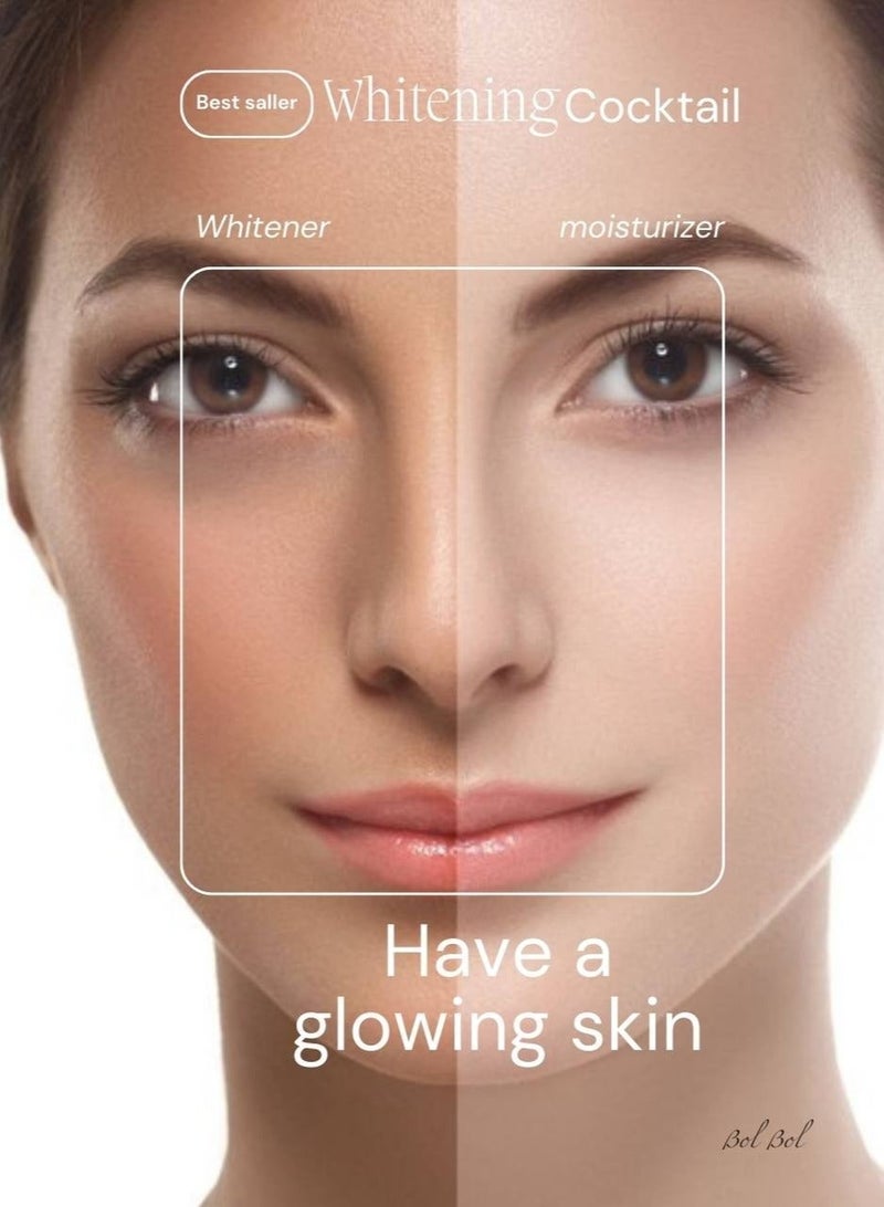 MESOBASE Whitening Cocktail Exolumi Exosomes MesoBase Spanish for Whitening Dark Spots Blackheads powerful for Pigmentation Anti blemish Remove Melasma Anti Aging antioxidant (1 Pack 10 ml) - Image 2