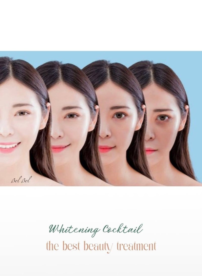 MESOBASE Whitening Cocktail Exolumi Exosomes MesoBase Spanish for Whitening Dark Spots Blackheads powerful for Pigmentation Anti blemish Remove Melasma Anti Aging antioxidant (1 Pack 10 ml) - Image 3