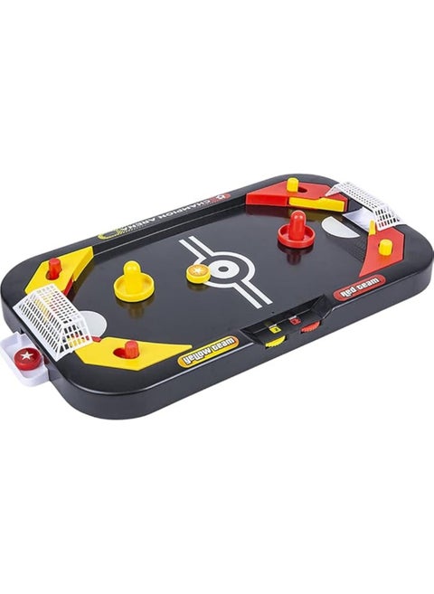 Hockey Tabletop Game Set, 2 in 1 Desktop Football Puck Game Compact Portable Soccer Hockey Table Game Improve CoordinHockey Tabletop Game Set, 2 in 1 Desktop Football Puck Game Compact Portable Soccer Hockey Table Game Improve Coordination Interactive Hockey Table Game Toyation Interactive Hockey Table Game Toy