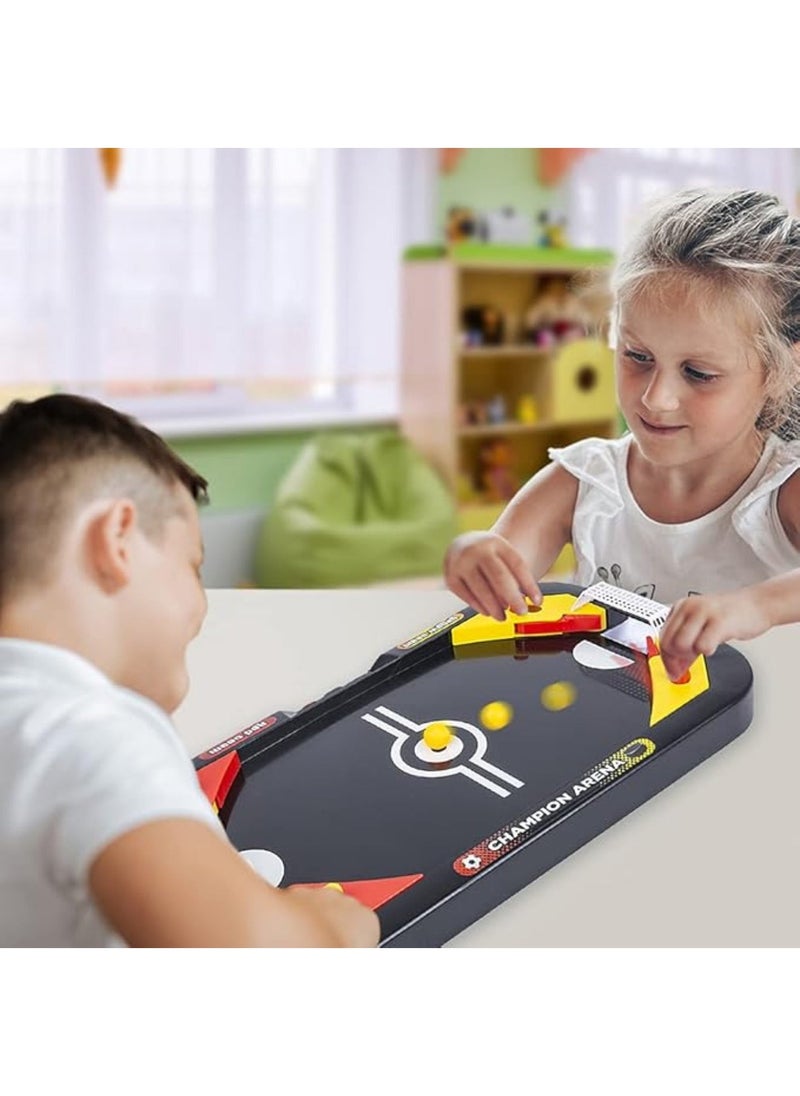 Hockey Tabletop Game Set, 2 in 1 Desktop Football Puck Game Compact Portable Soccer Hockey Table Game Improve CoordinHockey Tabletop Game Set, 2 in 1 Desktop Football Puck Game Compact Portable Soccer Hockey Table Game Improve Coordination Interactive Hockey Table Game Toyation Interactive Hockey Table Game Toy